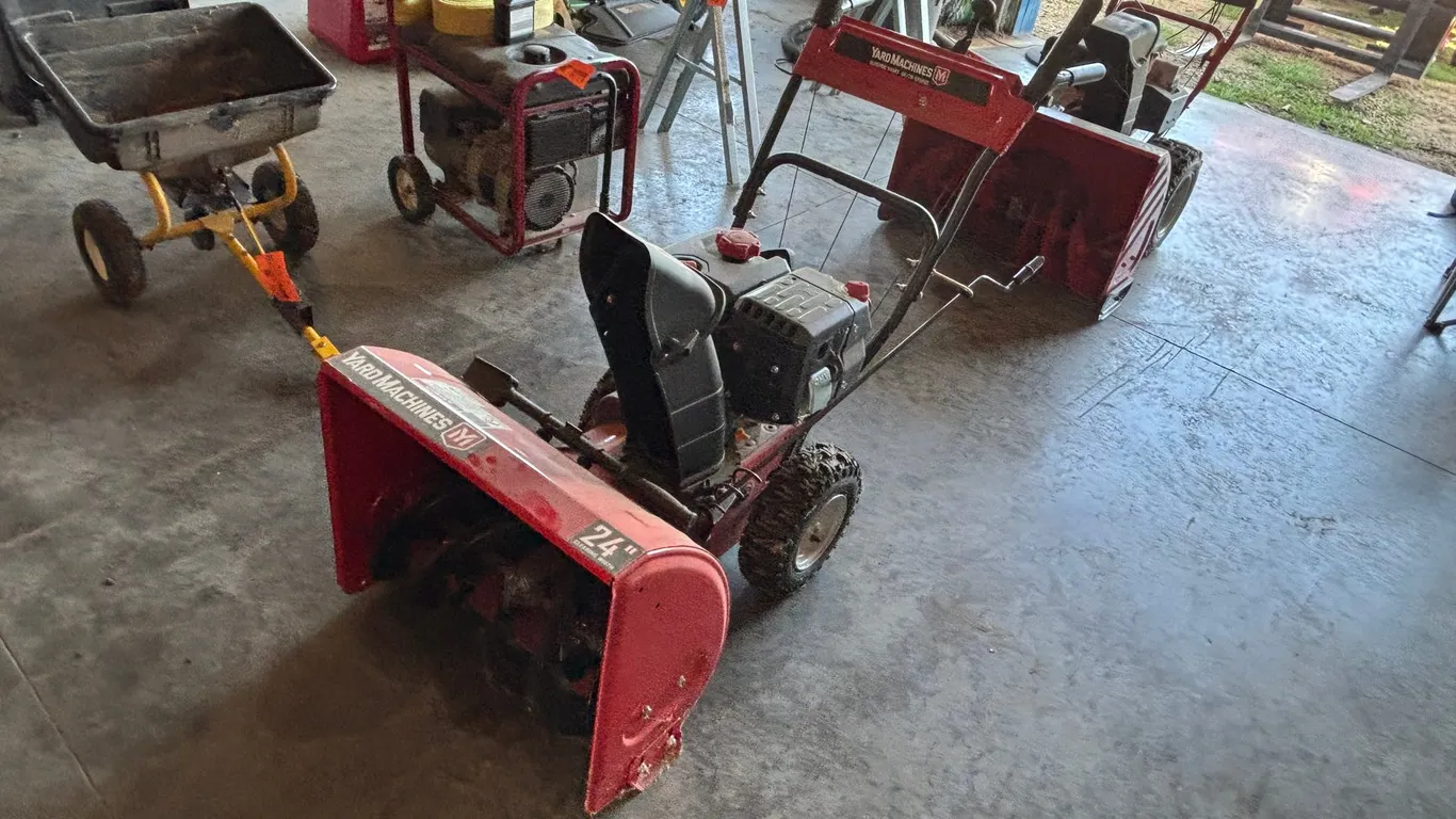Yard Machines Snow Blower