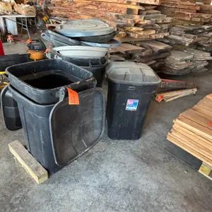 Assortment of Garbage Bins