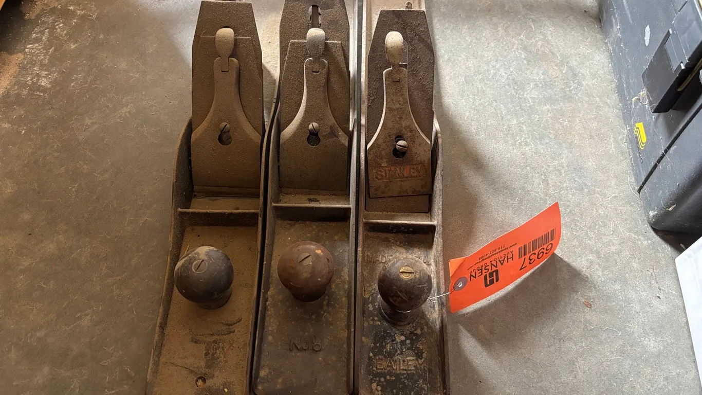 (3) Hand Planers