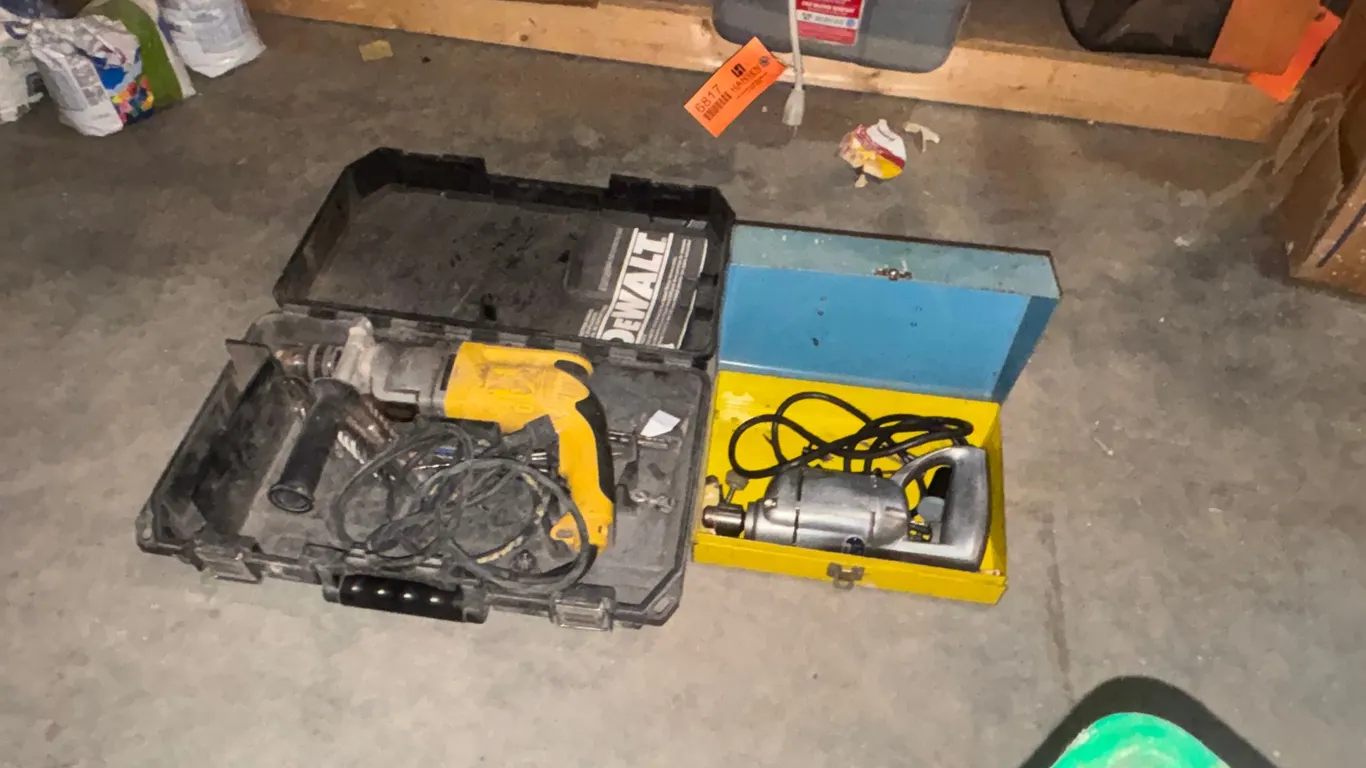 (2) Corded Drills