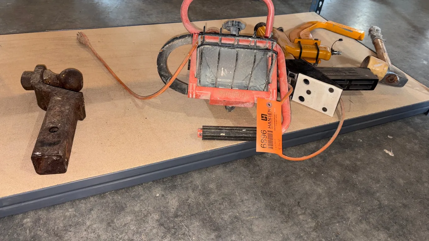 Bostitch Floor Stapler and Work Light