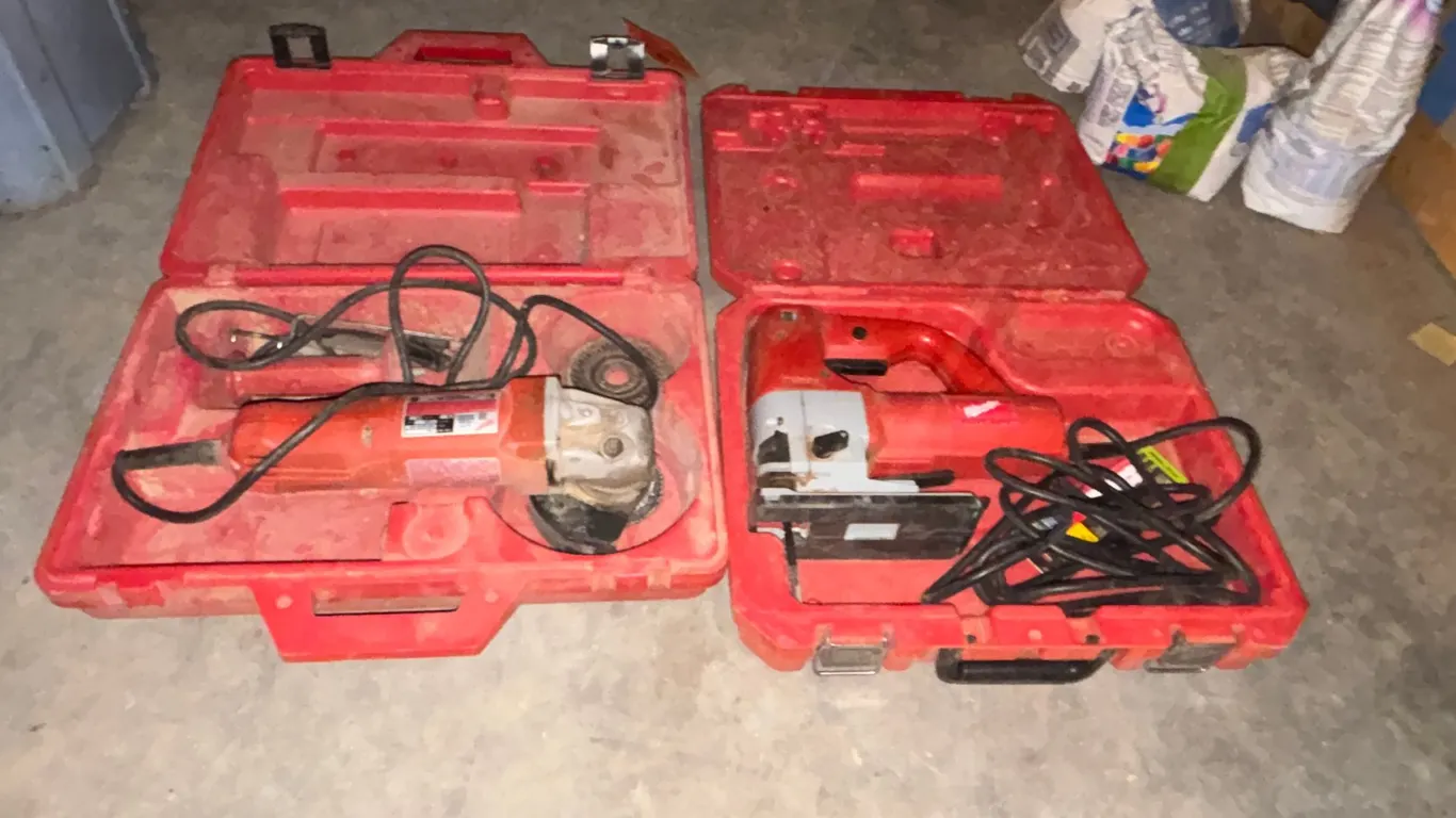 (2) Corded Milwaukee Tools