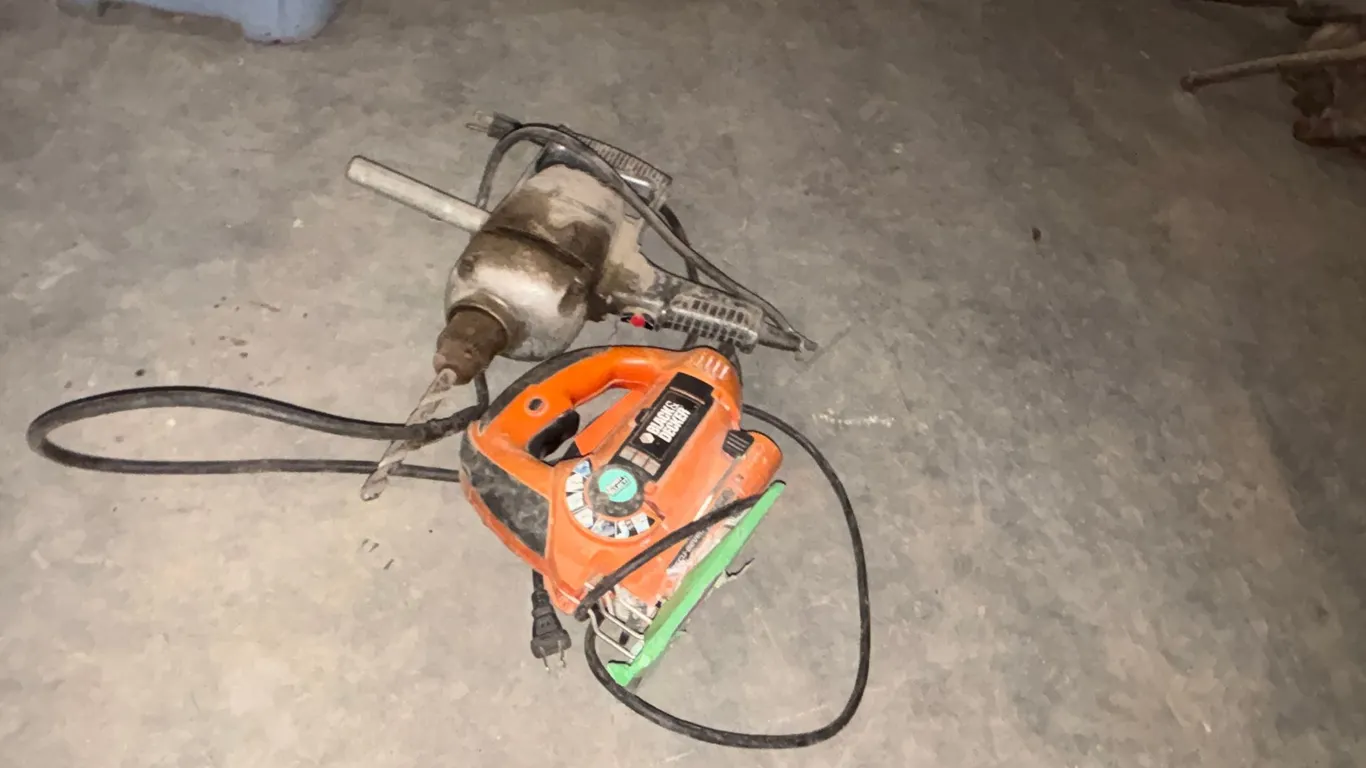 Black & Decker Jig Saw and 1/2" Drill