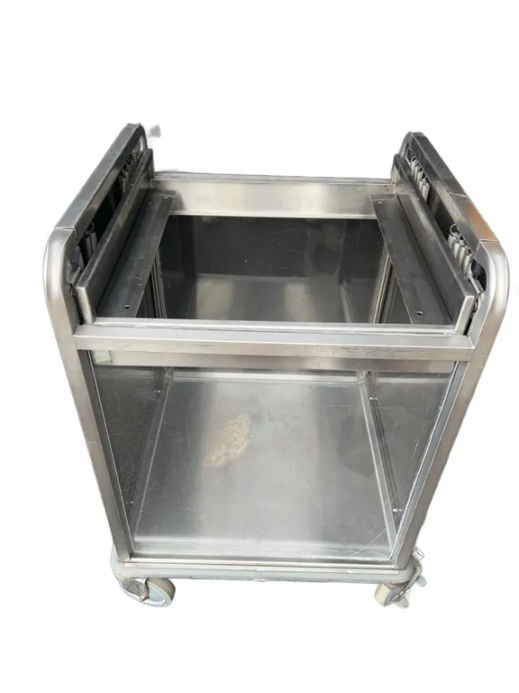 Hatch Industries Stainless Steel Enclosed Tray Cart
