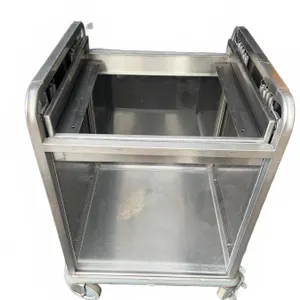 Hatch Industries Stainless Steel Enclosed Tray Cart