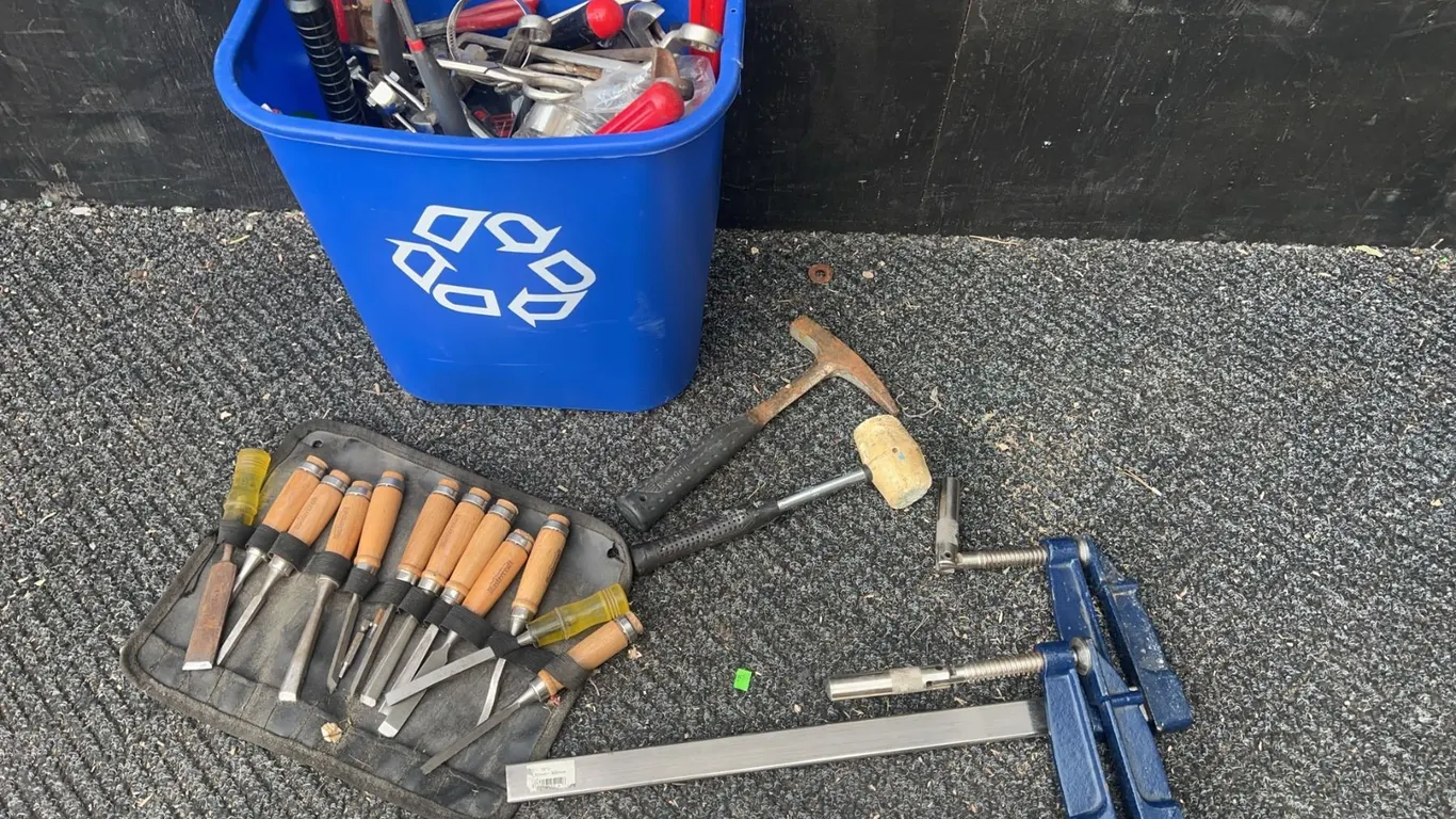 Hand Tools, Wood Chisel Set, Hammers, and Clamps