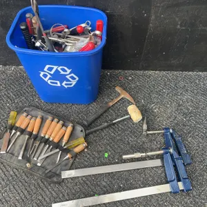 Hand Tools, Wood Chisel Set, Hammers, and Clamps