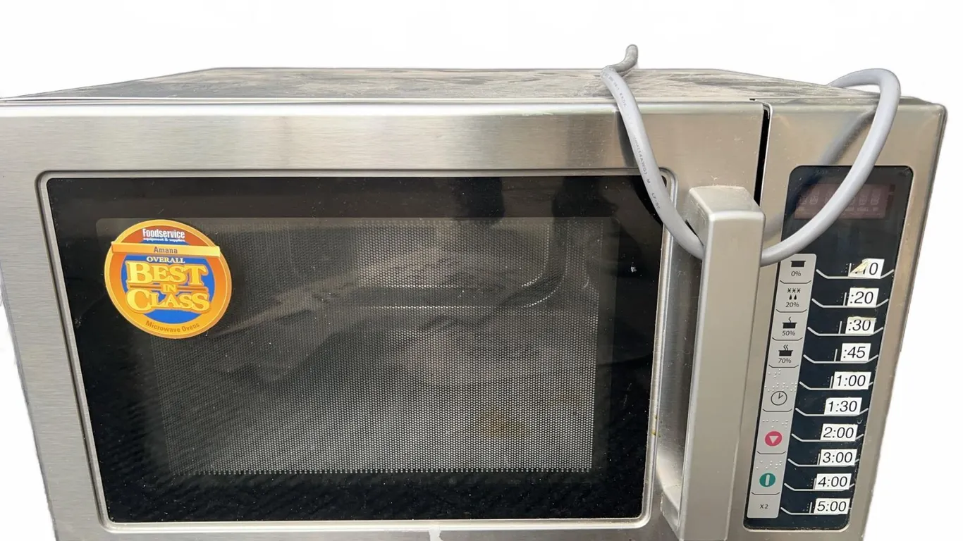 Amana Commercial Microwave Oven Stainless Steel