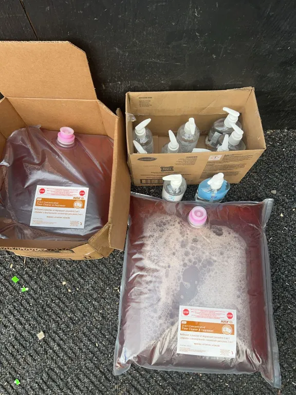 Floor Cleaner & Hand Sanitizer Assortment