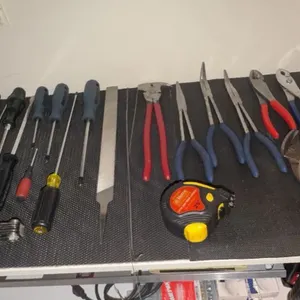 Hand Tools Including Screwdrivers, Pliers, Wrenches, and Tape Measure