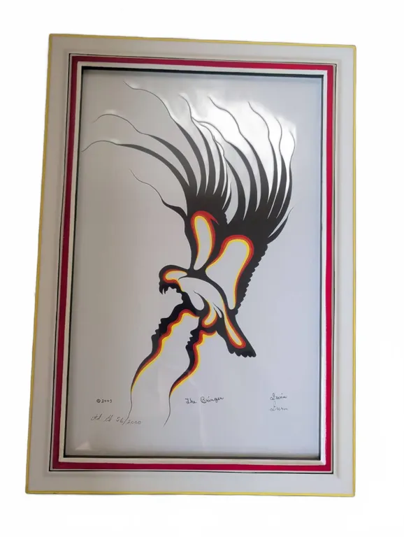 Dan Courchene Limited Edition Framed Print "The Rising Sun" 2003