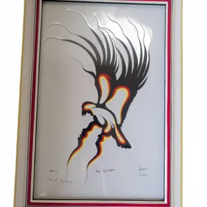 Dan Courchene Limited Edition Framed Print "The Rising Sun" 2003