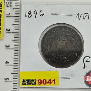 Newfoundland One Cent 1896