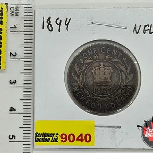 Newfoundland One Cent 1894