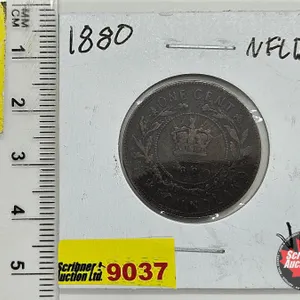 Newfoundland One Cent 1880