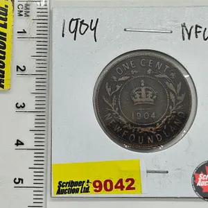 Newfoundland One Cent 1904