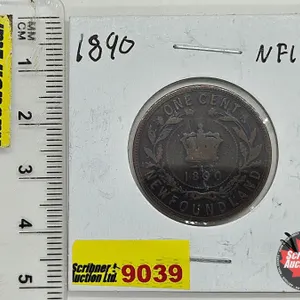 Newfoundland One Cent 1890
