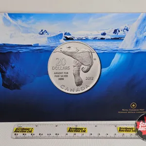 RCM Canada 2012 $20 Fine Silver : Polar Bear (99.99%)