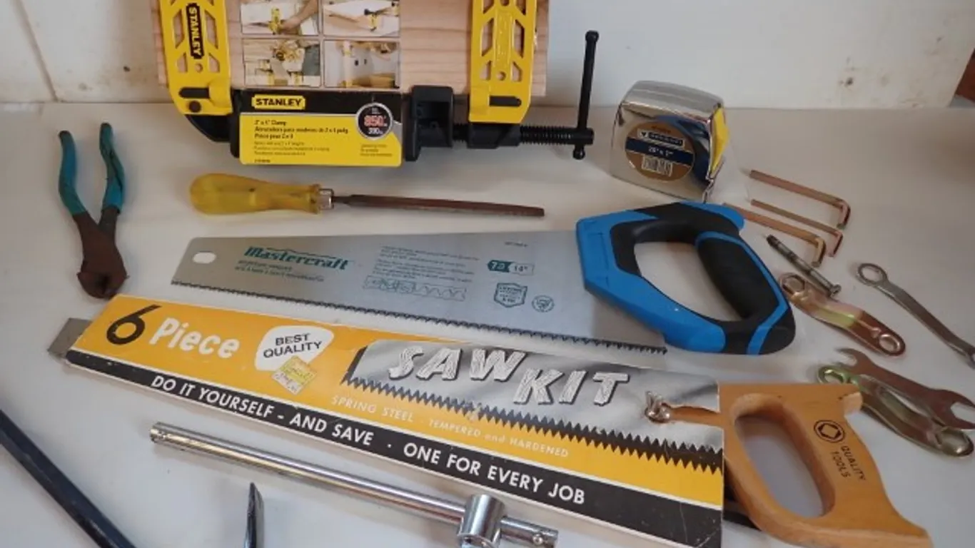 NEW Stanley Clamp, Hand Saws +