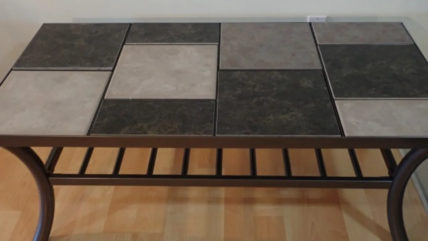 Tile Inlay Coffee Table