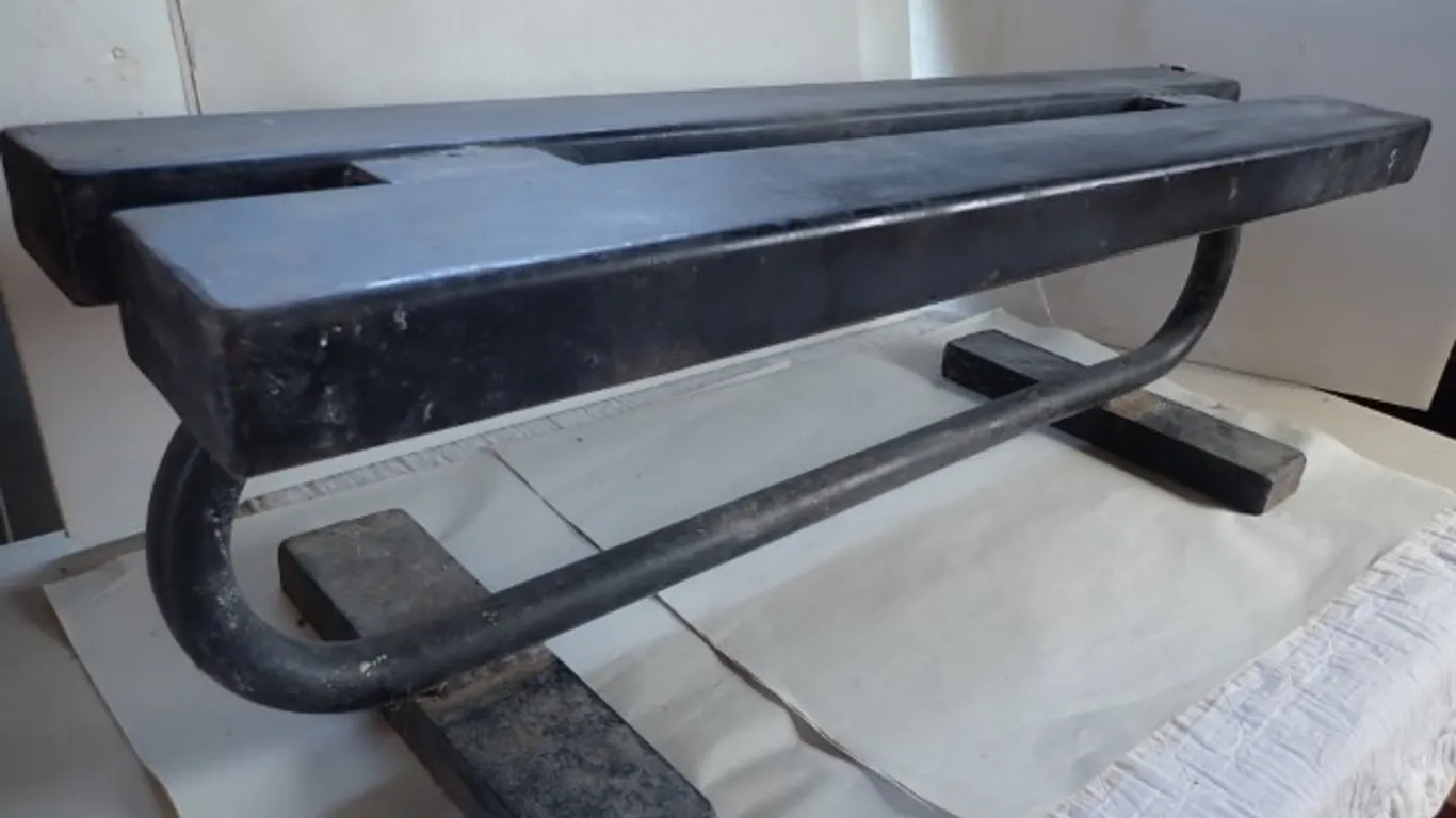 Low Profile Metal Bench