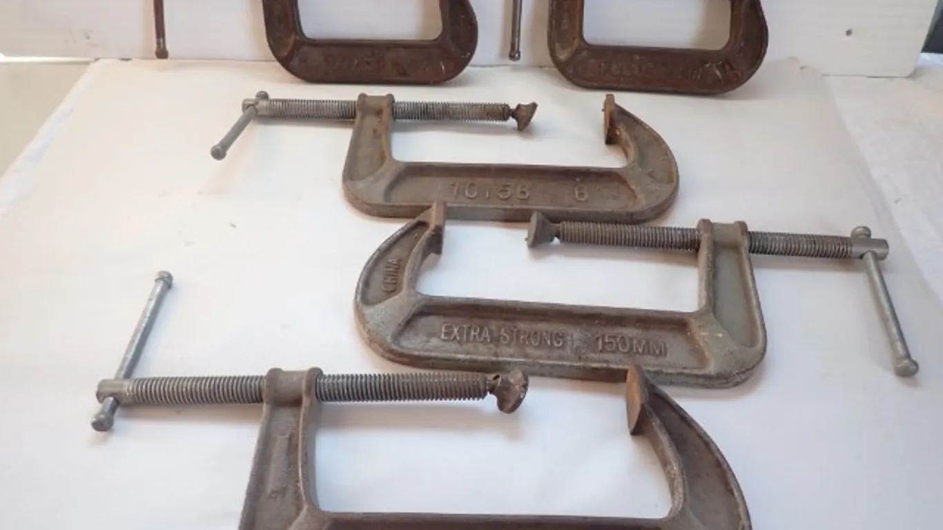 Large Metal C Clamps