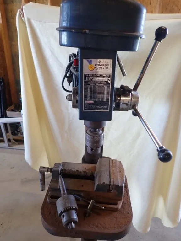Princess Auto Floor Mounted Drill Press
