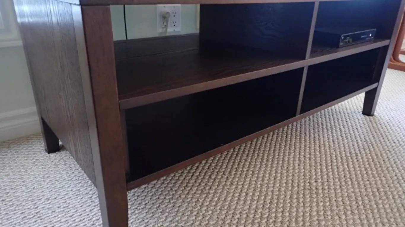 Wooden Media Console