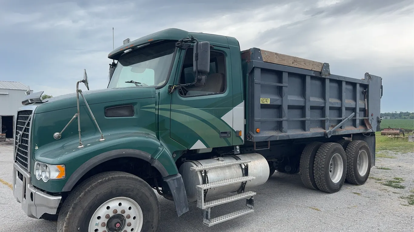 2004 Volvo Tandem Axle Dump Truck - 17’ x 4’ Steel Bed