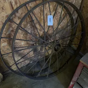 4’ Antique Steel Wheel (qty.2)