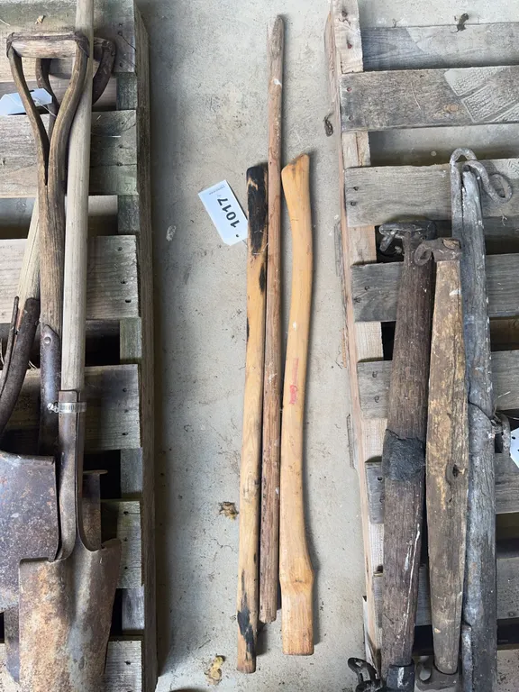 Assorted Wood Handles Qty.3
