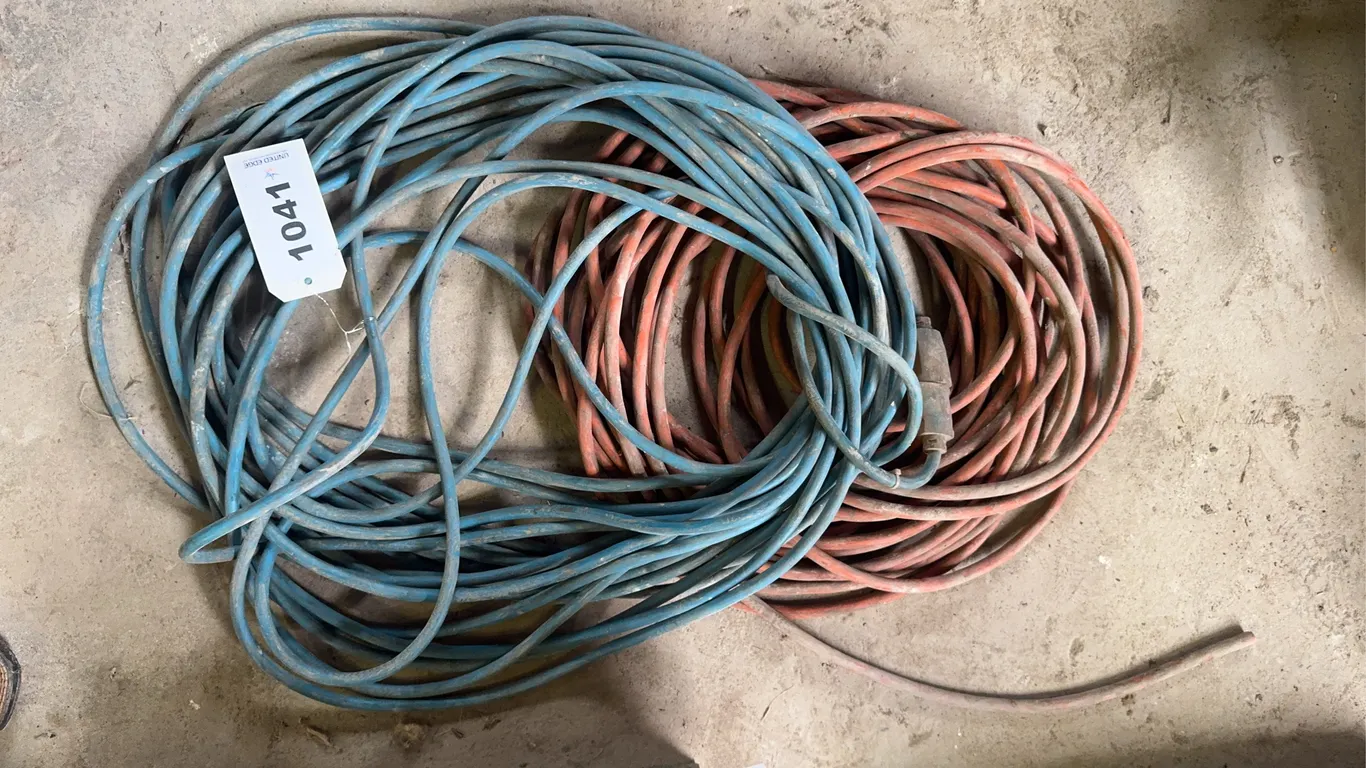 Extension Cords - Missing plug ends - Qty. 2