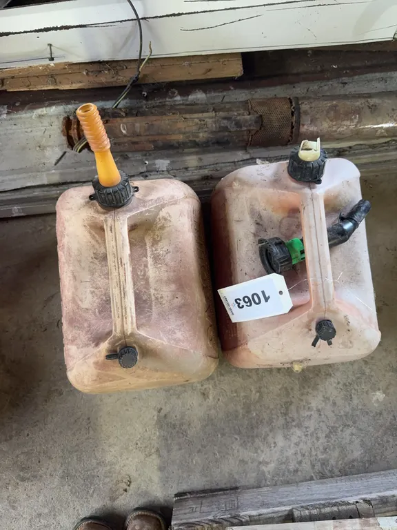 5 gal. Fuel Cans Qty. 2