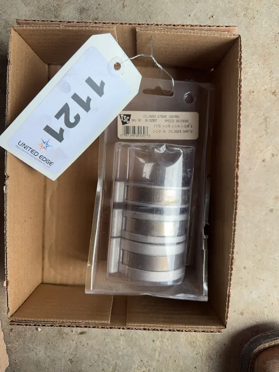 1 1/2” Cylinder stops - Qty. 3