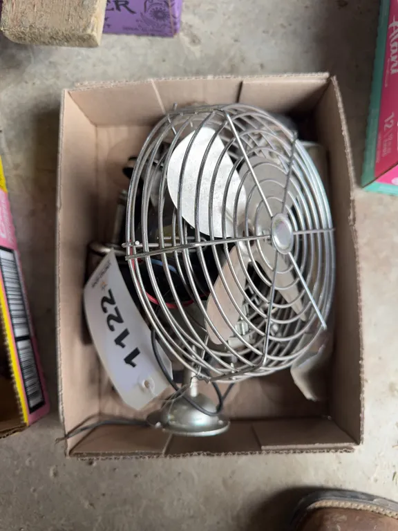 Electric Fan and Roller Wheels Qty. 5