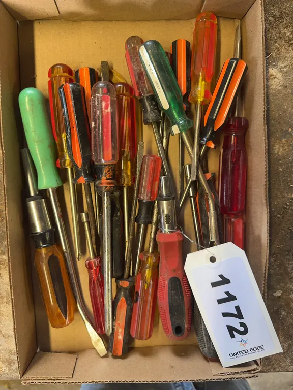 Assortment of Screw Drivers