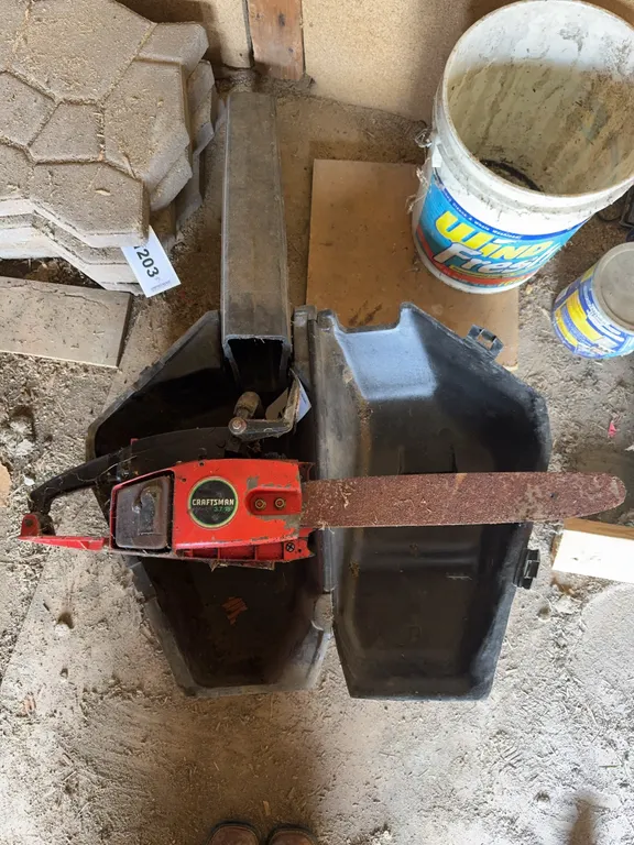 Craftsman 3.7/18” Chainsaw - does not run