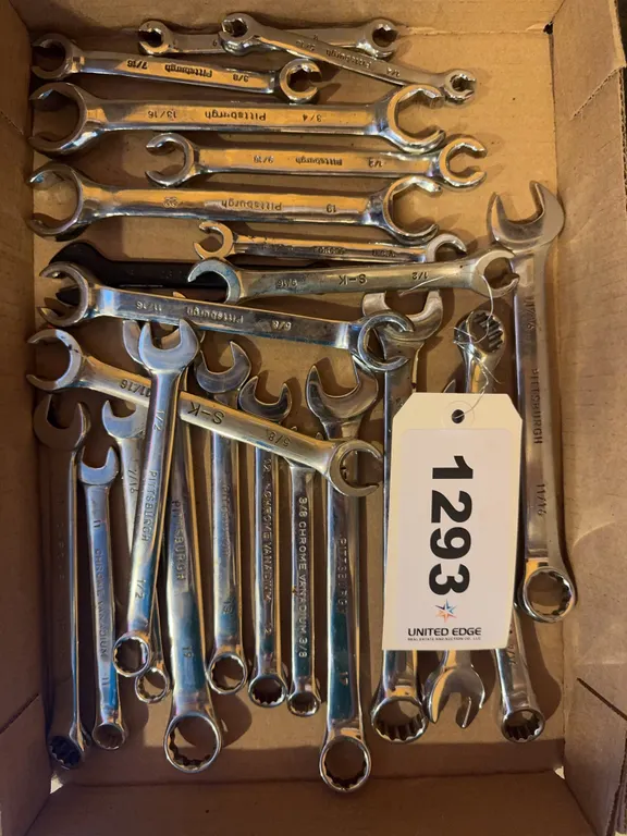 End Wrench - SAE Sizes