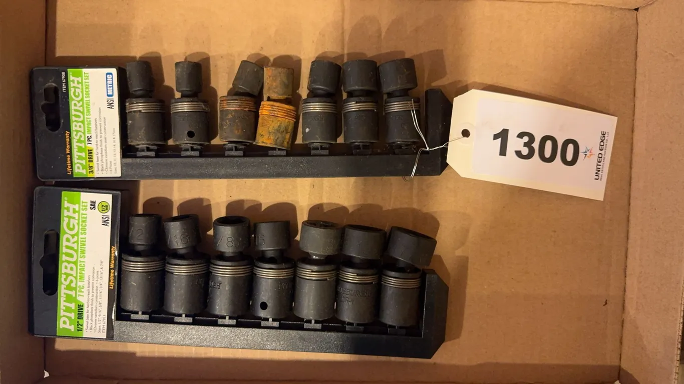 3/8” and 1/2” Pittsburgh Impact Swivel Socket