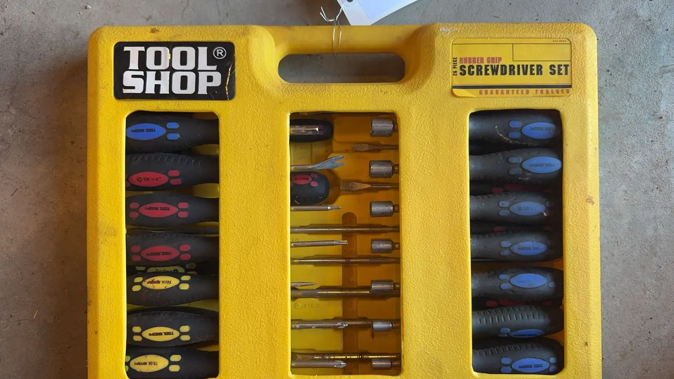 26 Piece Tool Shop Screwdriver Set