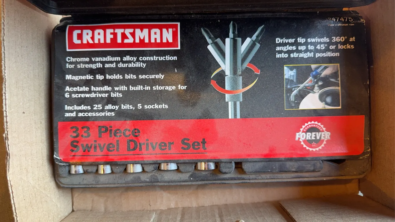 2 Driver Sets - Missing pieces