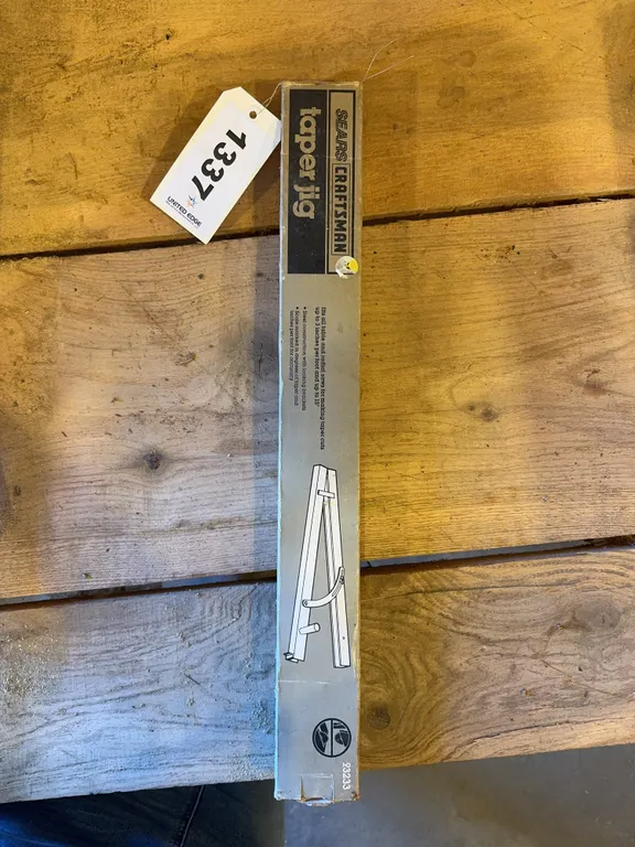 Sears Craftsman Taper Jig in the box