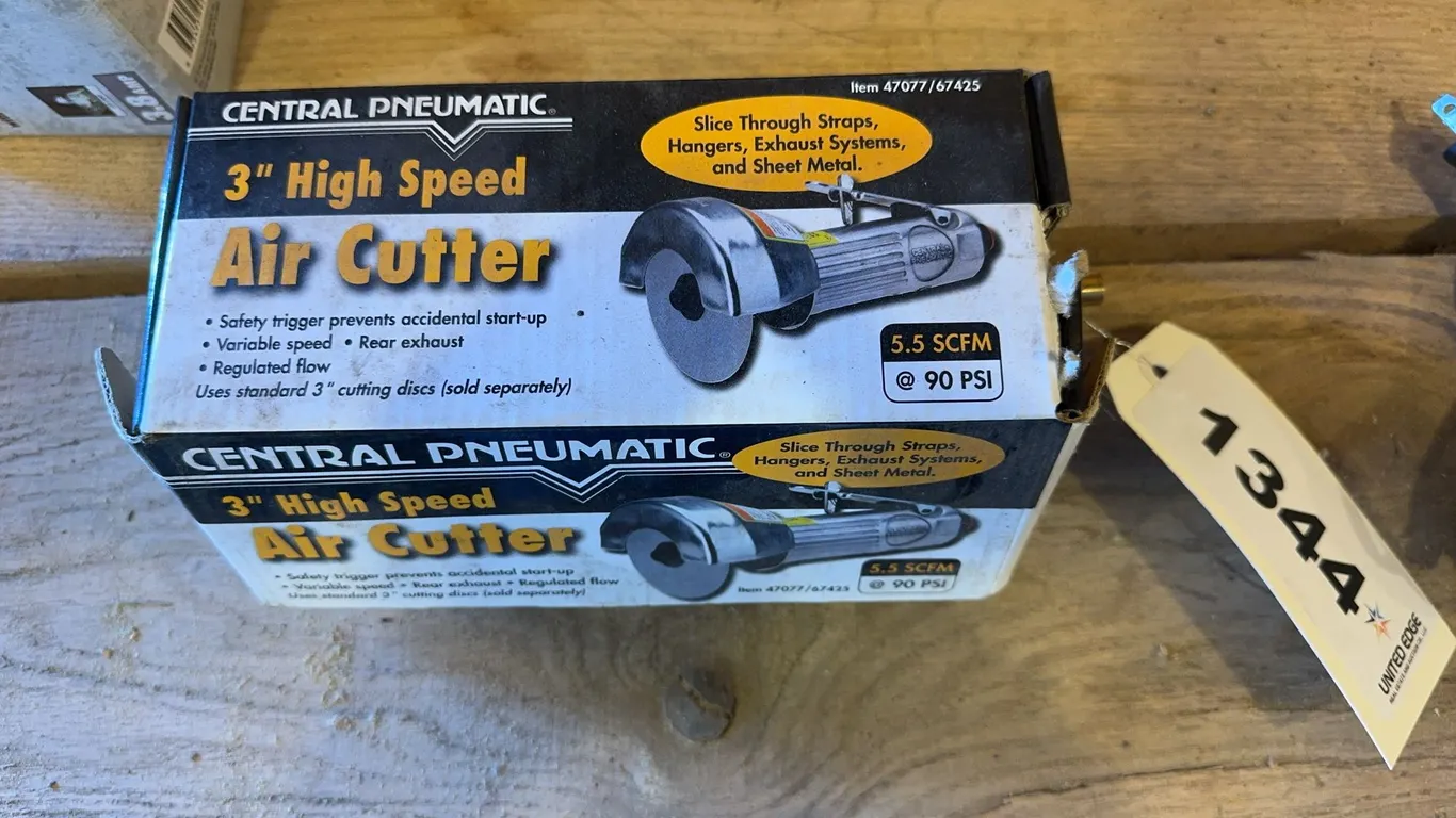 Central Pneumatic 3” Air Cutter