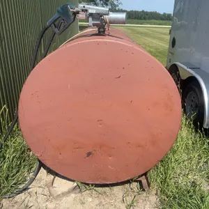 Approximately 500 gal Steel Fuel tank - 48” x 72” - used for diesel