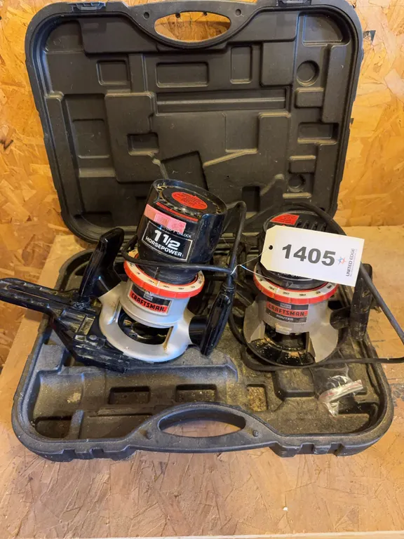 1 1/2 and 1HP Routers