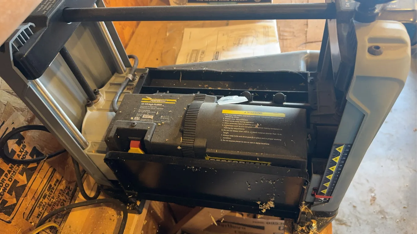 Performed 12- 1/2” Planer