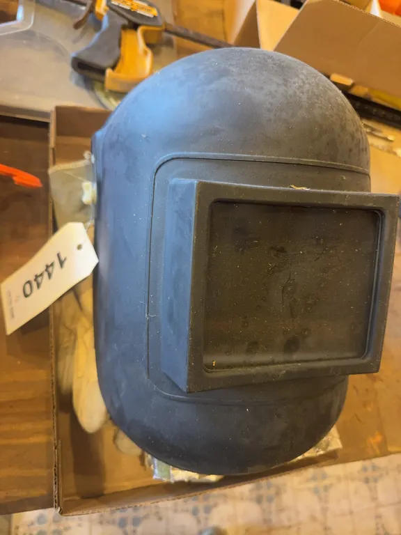 Welding Gloves and Helmet