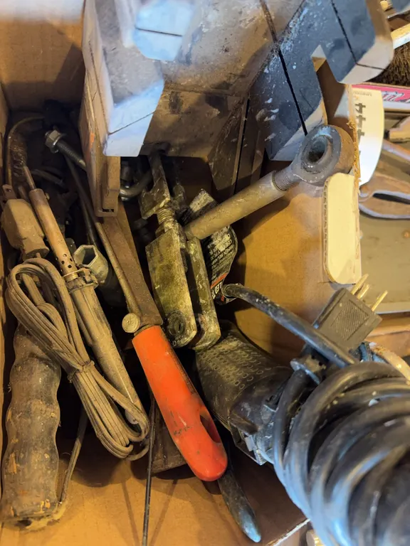 Misc Lot of Hand Tools, Light, Hardware