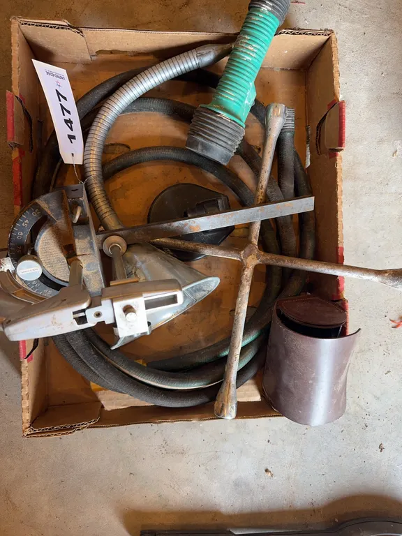 Miter Gauge, Funnel, Garden Hose