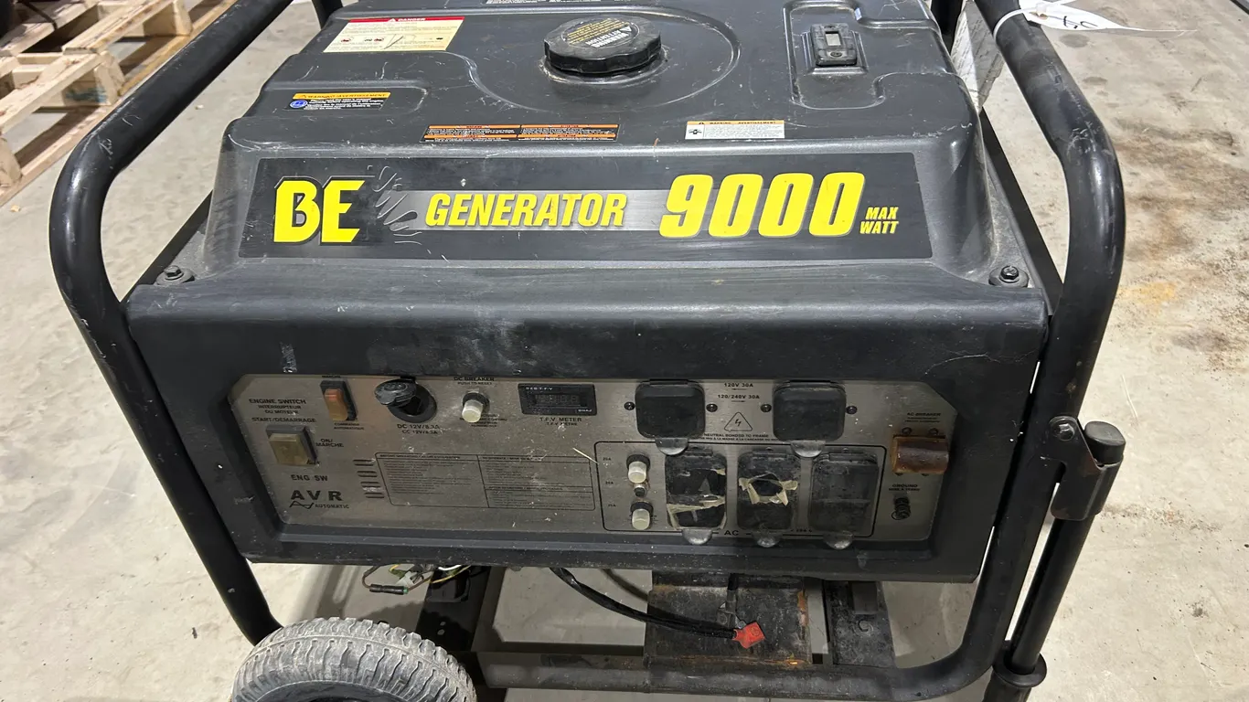 9000 Watt Portable Gas Generator